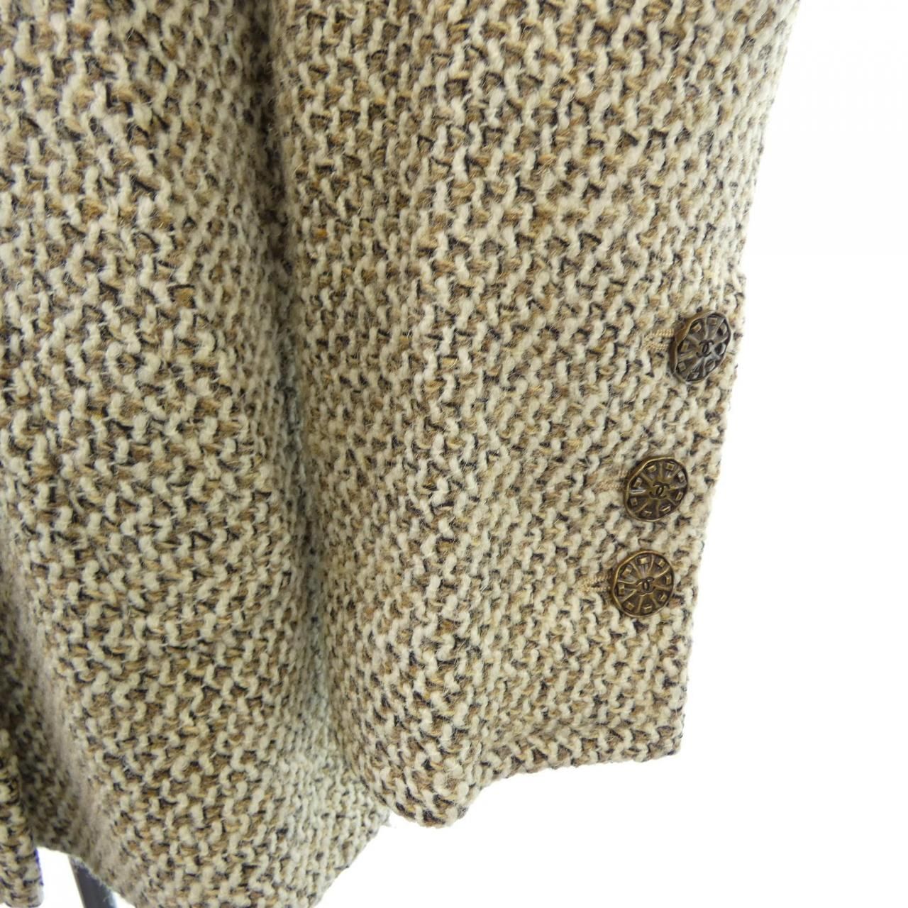 Chanel Vintage Coat Beige — view 6