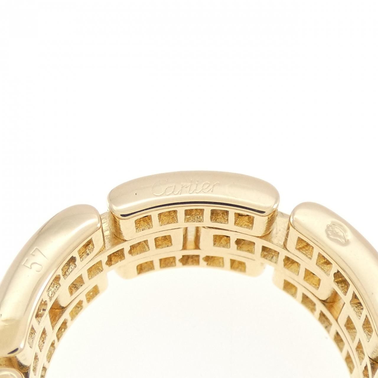 Cartier Maillon Panthere Full Diamond Ring — view 4