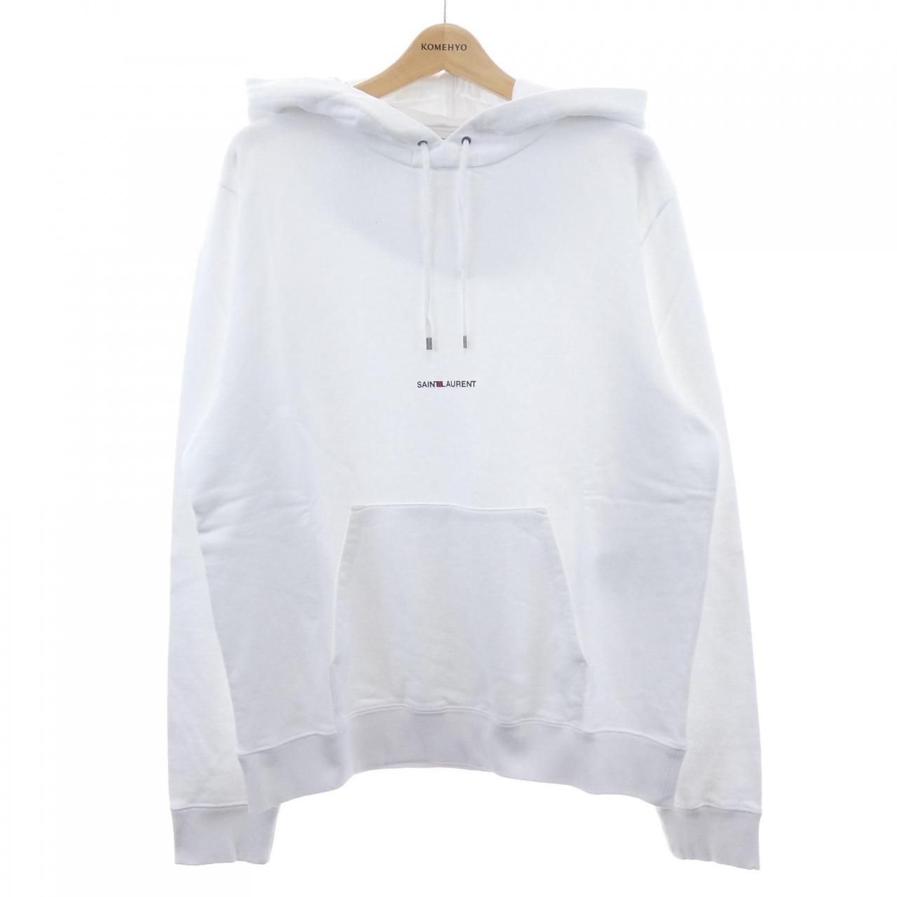 Saint Laurent Hoodie White
