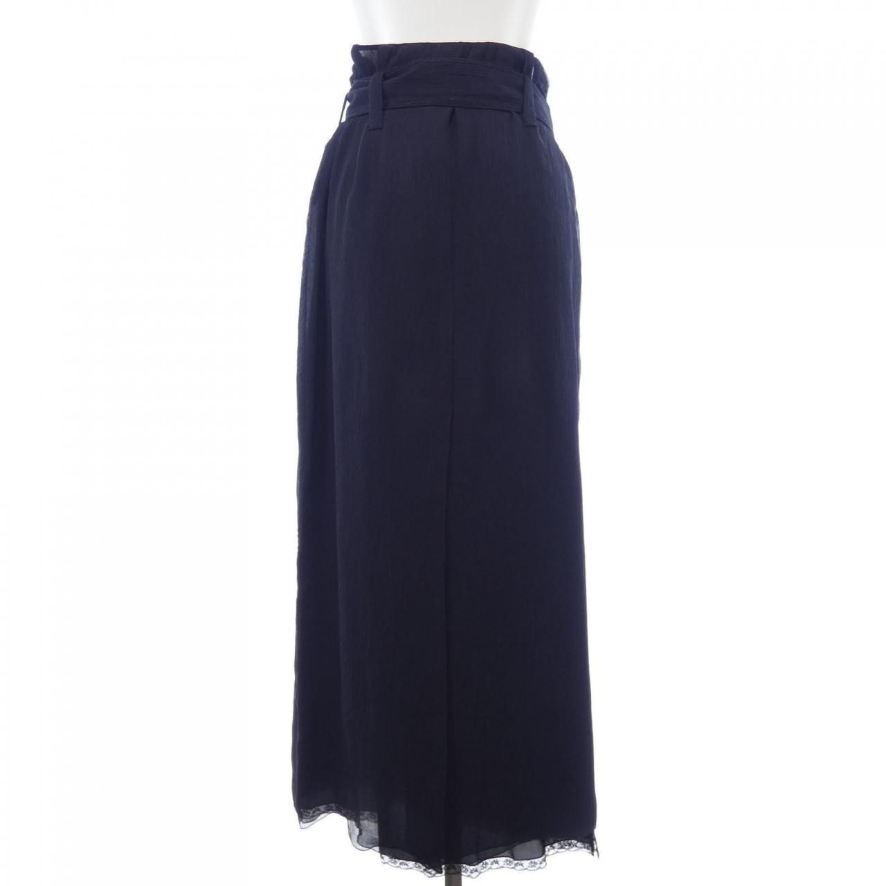 Prada Skirt Navy — view 2