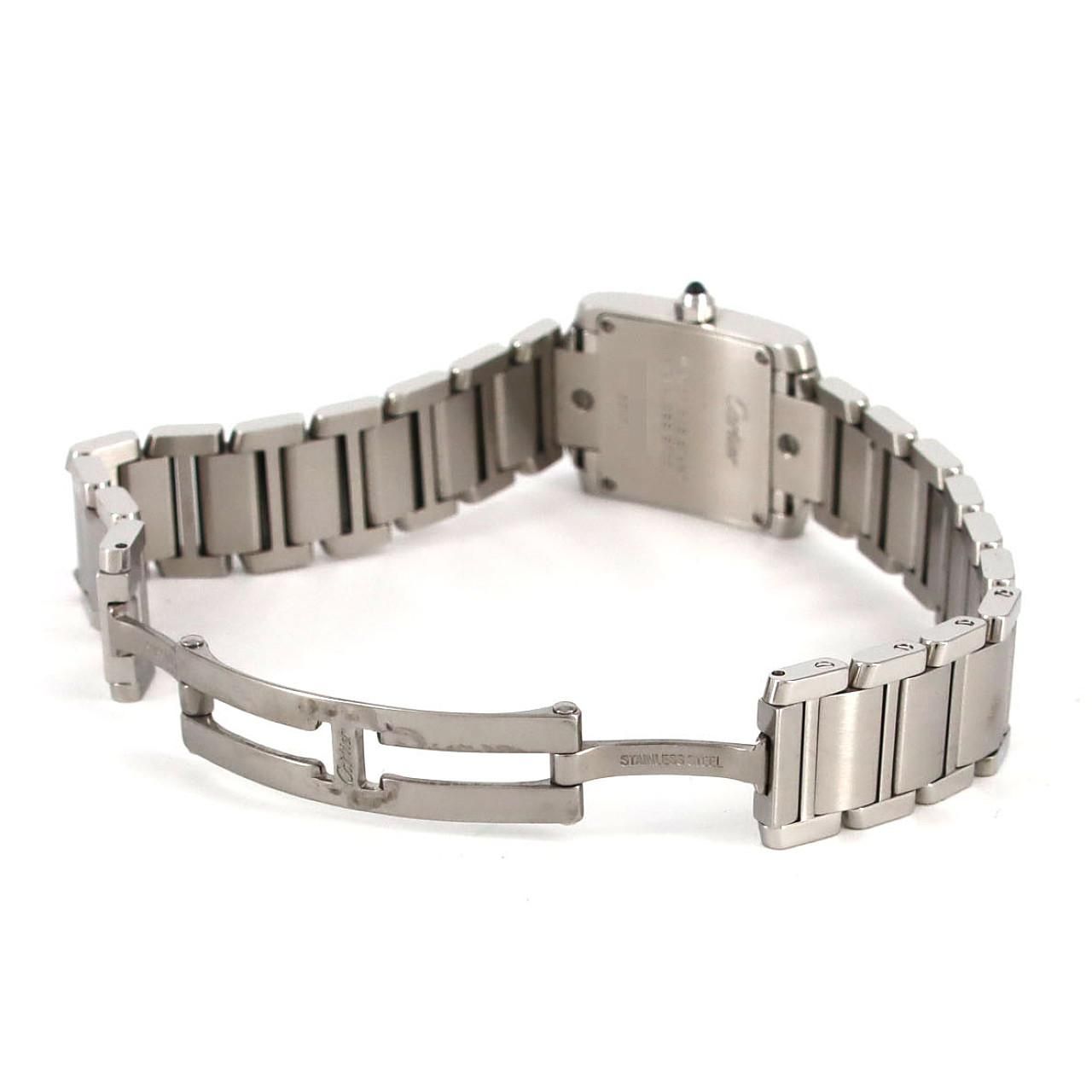 Cartier Tank Francaise SM SS Quartz Watch — view 6