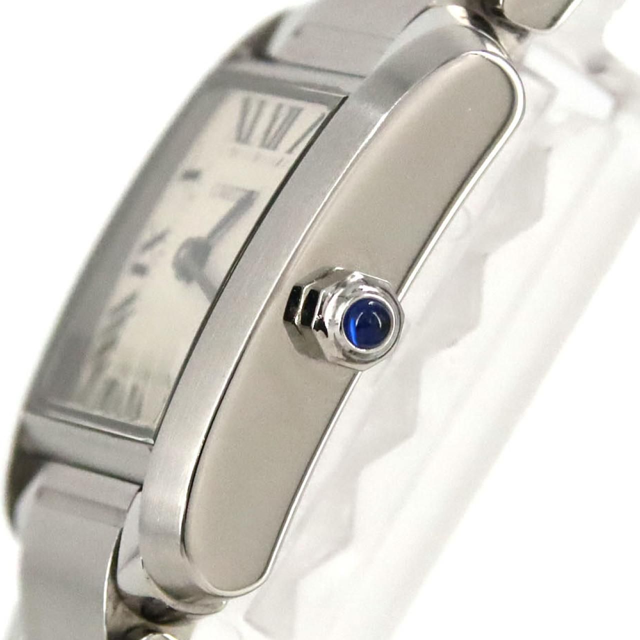 Cartier Tank Francaise SM SS Quartz Watch — view 4