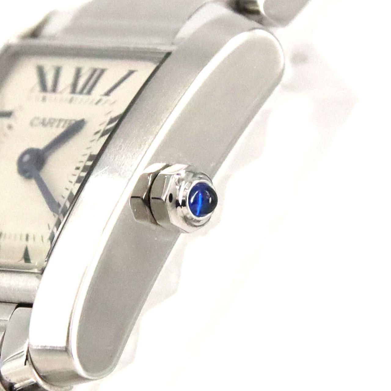 Cartier Tank Francaise SM SS Quartz Watch — view 7