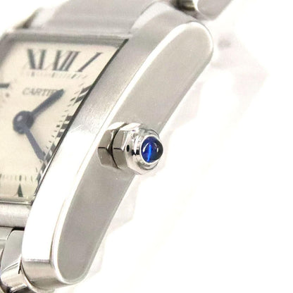 Cartier Tank Francaise SM SS Quartz Watch — view 7