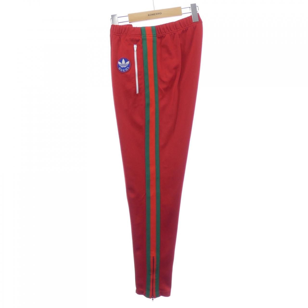 Gucci Adidas Pants Red
