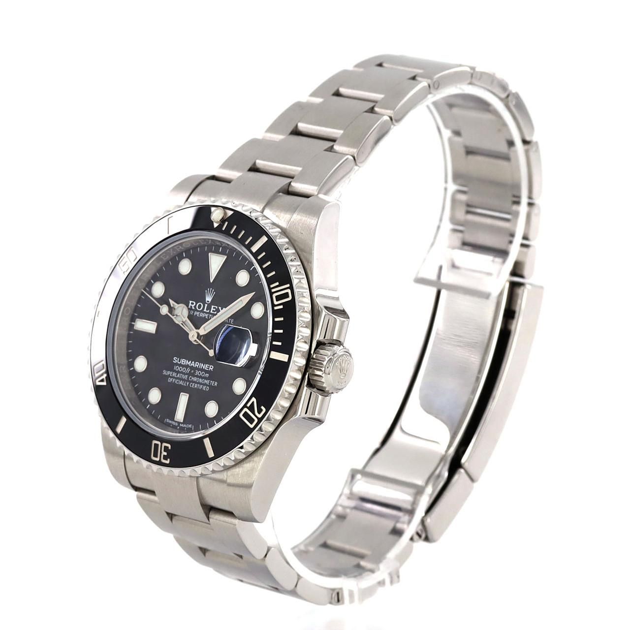 Rolex Submariner Date SS Automatic Winding Watch — view 2