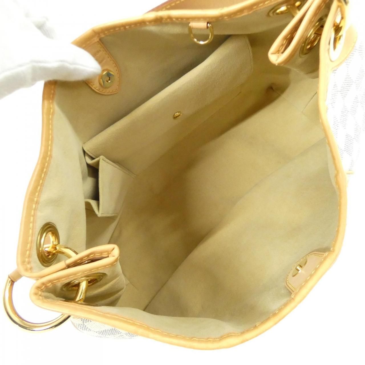 Louis Vuitton Damier Azur PM Shoulder Bag — view 9
