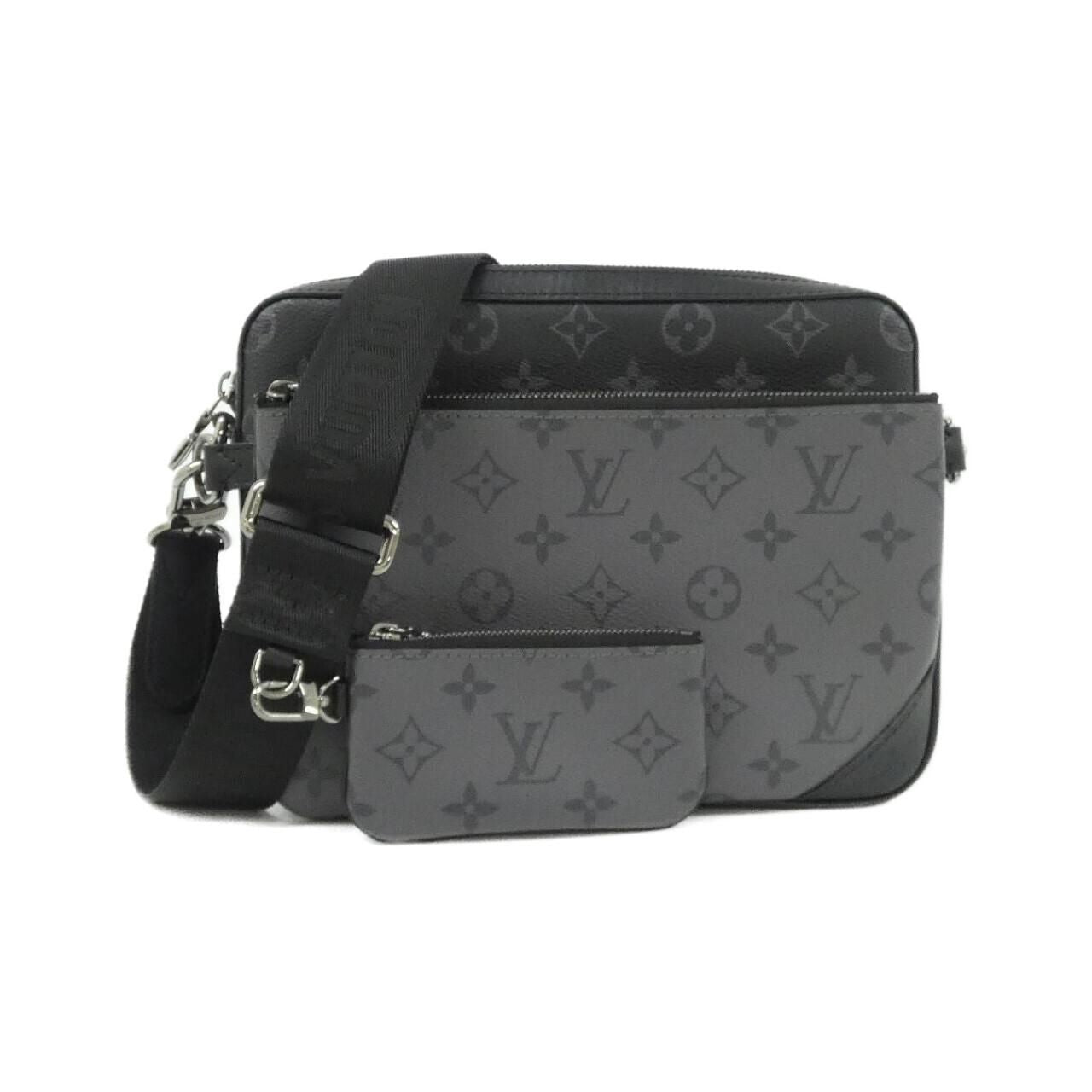 Louis Vuitton Monogram Eclipse Reverse Trio Messenger Shoulder Bag