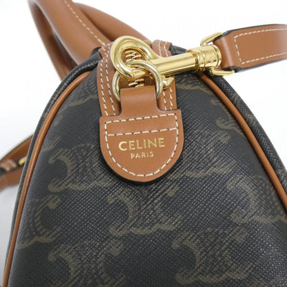 Celine Boston Bag Travel Bags Tan — view 5
