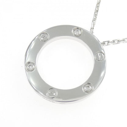 Cartier Love Necklace Half Diamond — view 3