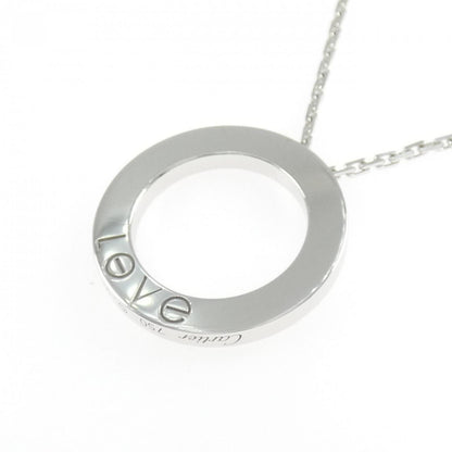 Cartier Love Necklace Half Diamond — view 4