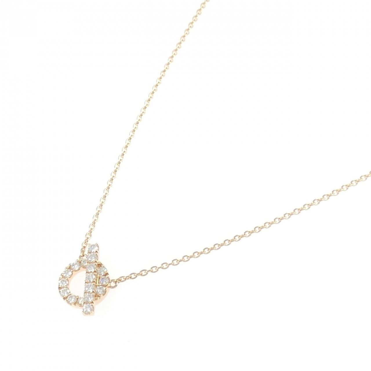 Hermes Finesse Necklace Gold — view 2
