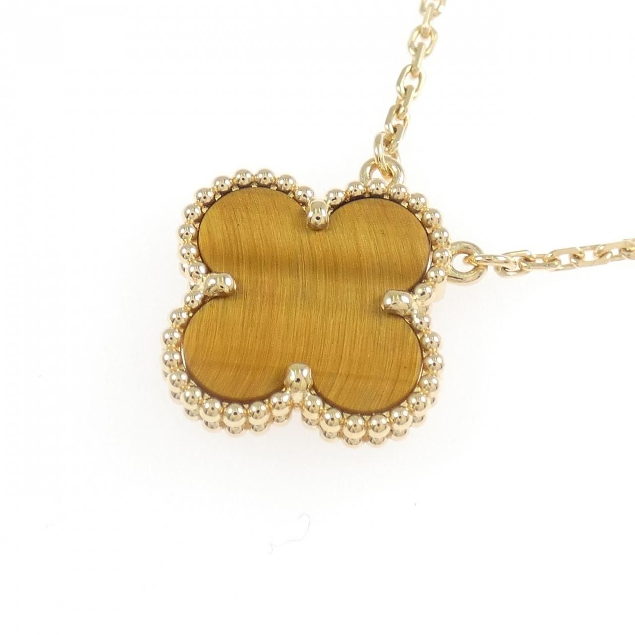 Van Cleef & Arpels Vintage Alhambra Necklace — view 3