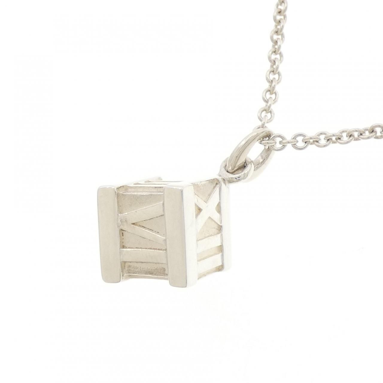 Tiffany & Co Atlas Cube Necklace — view 4