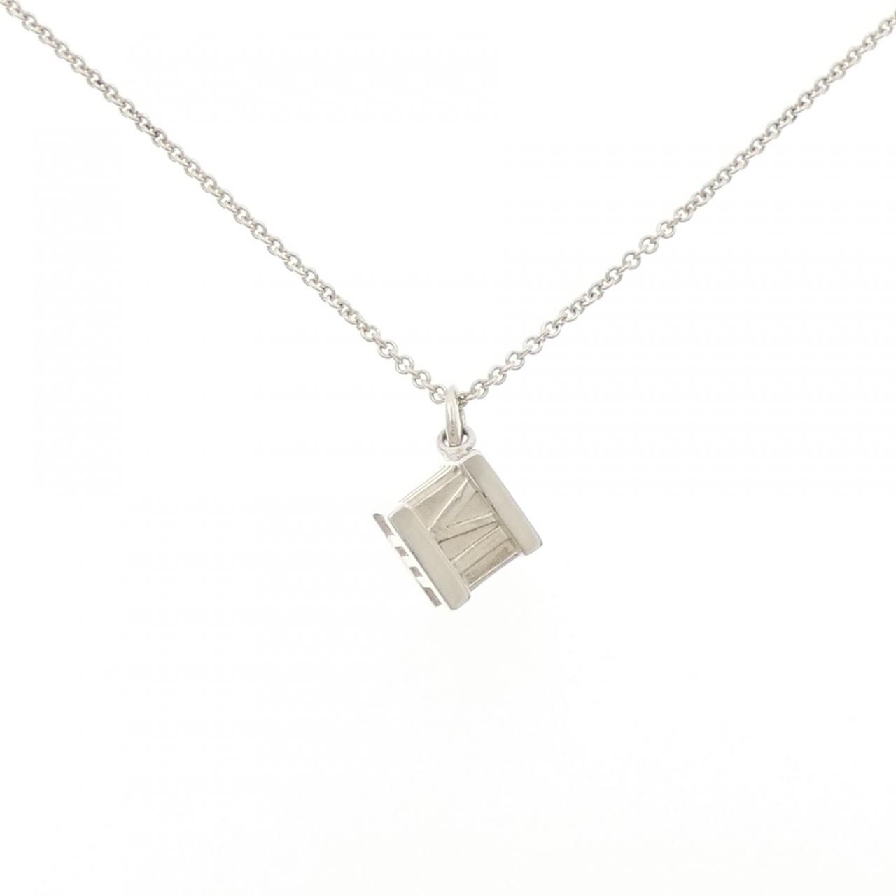 Tiffany & Co Atlas Cube Necklace