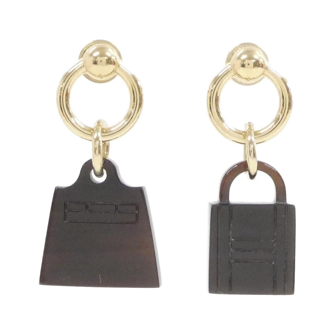 Hermes Amulet Maroquinier Earrings