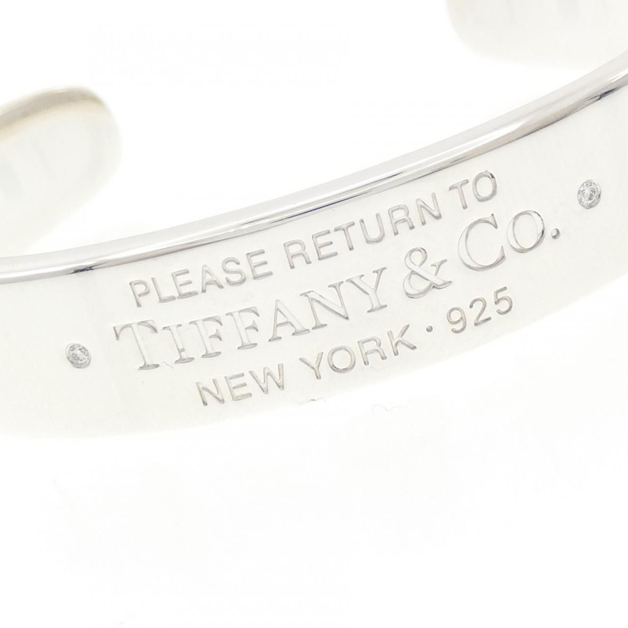 Tiffany & Co Toe Narrow Bangle Bracelet — view 2