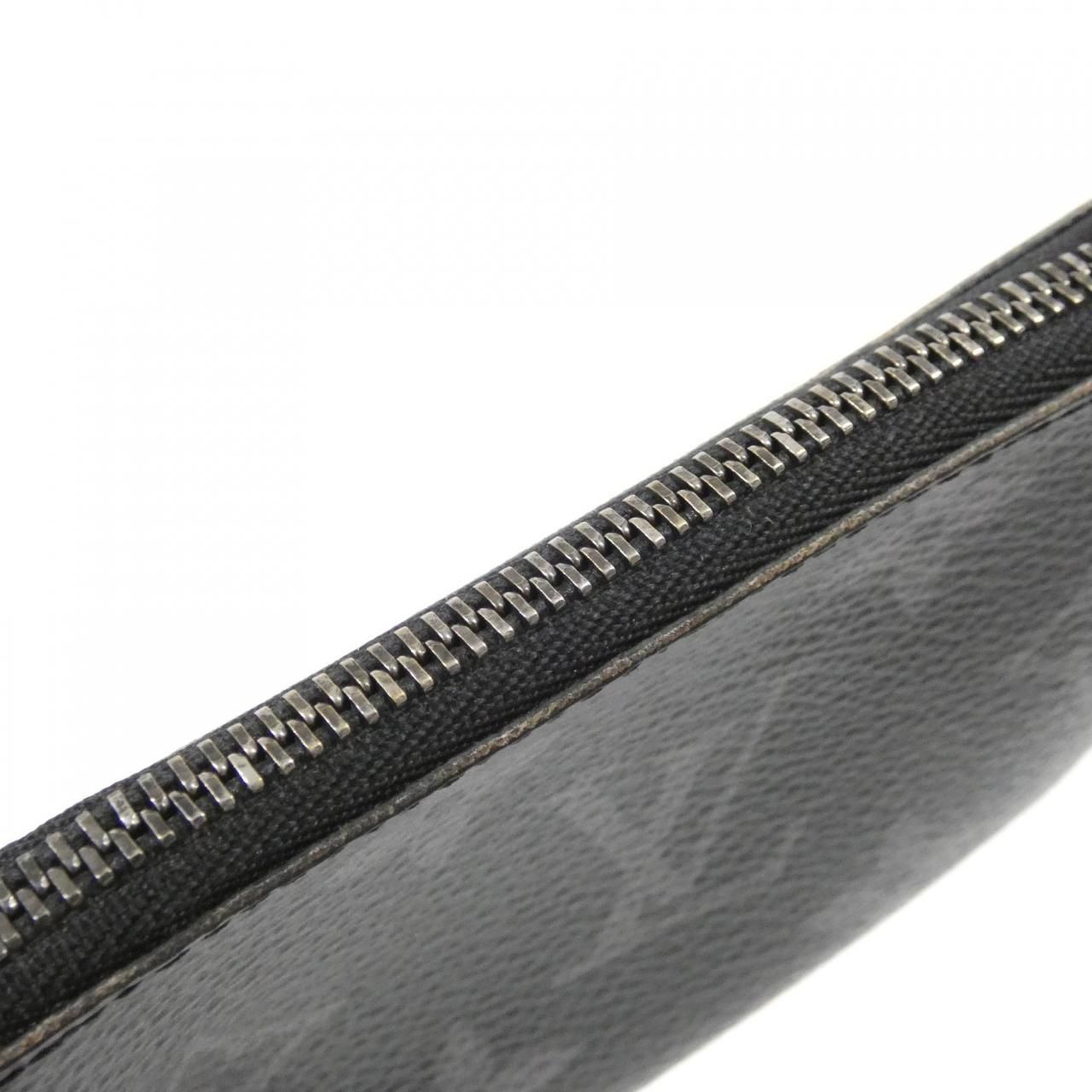 Louis Vuitton Monogram Eclipse Reverse Card Key Case Pochette Cles Coin & Key — view 4