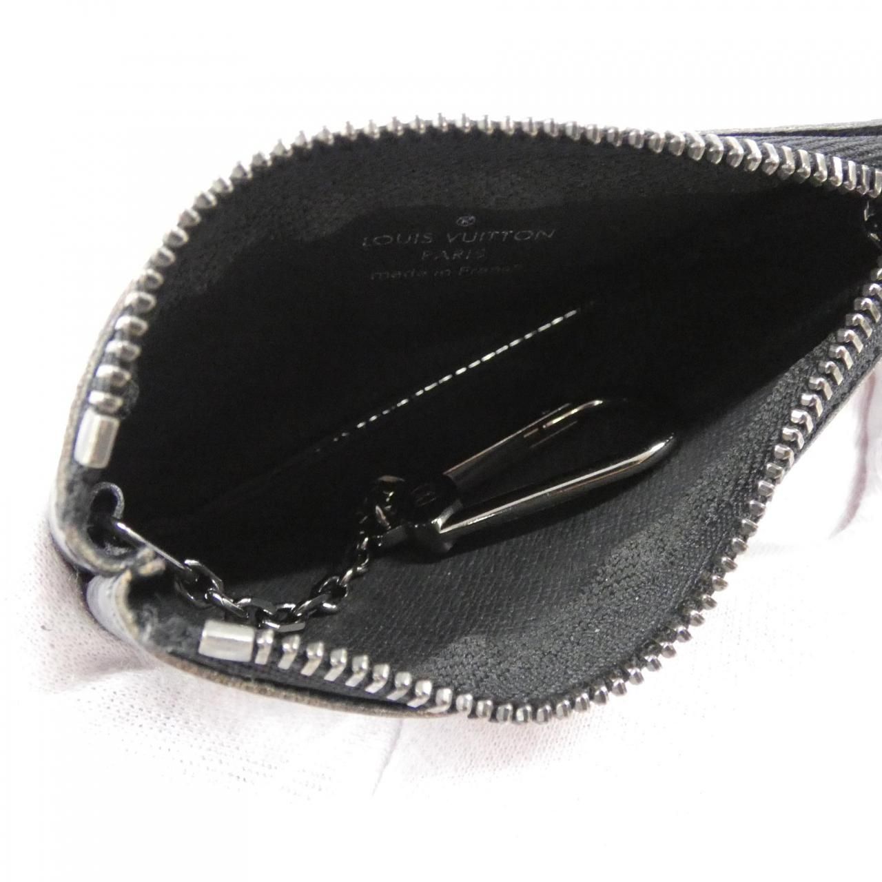 Louis Vuitton Monogram Eclipse Reverse Card Key Case Pochette Cles Coin & Key — view 6