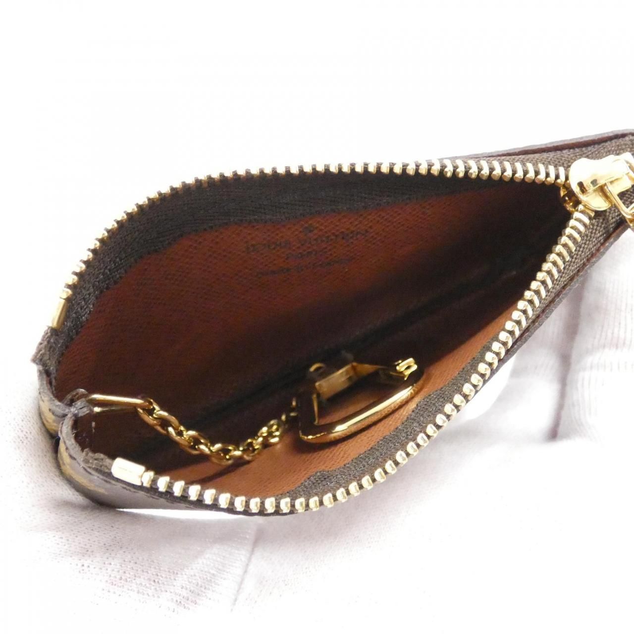 Louis Vuitton Monogram Pochette Cles Coin & Key Case Key Holder — view 3