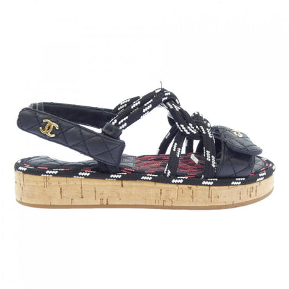 Chanel Sandals Black