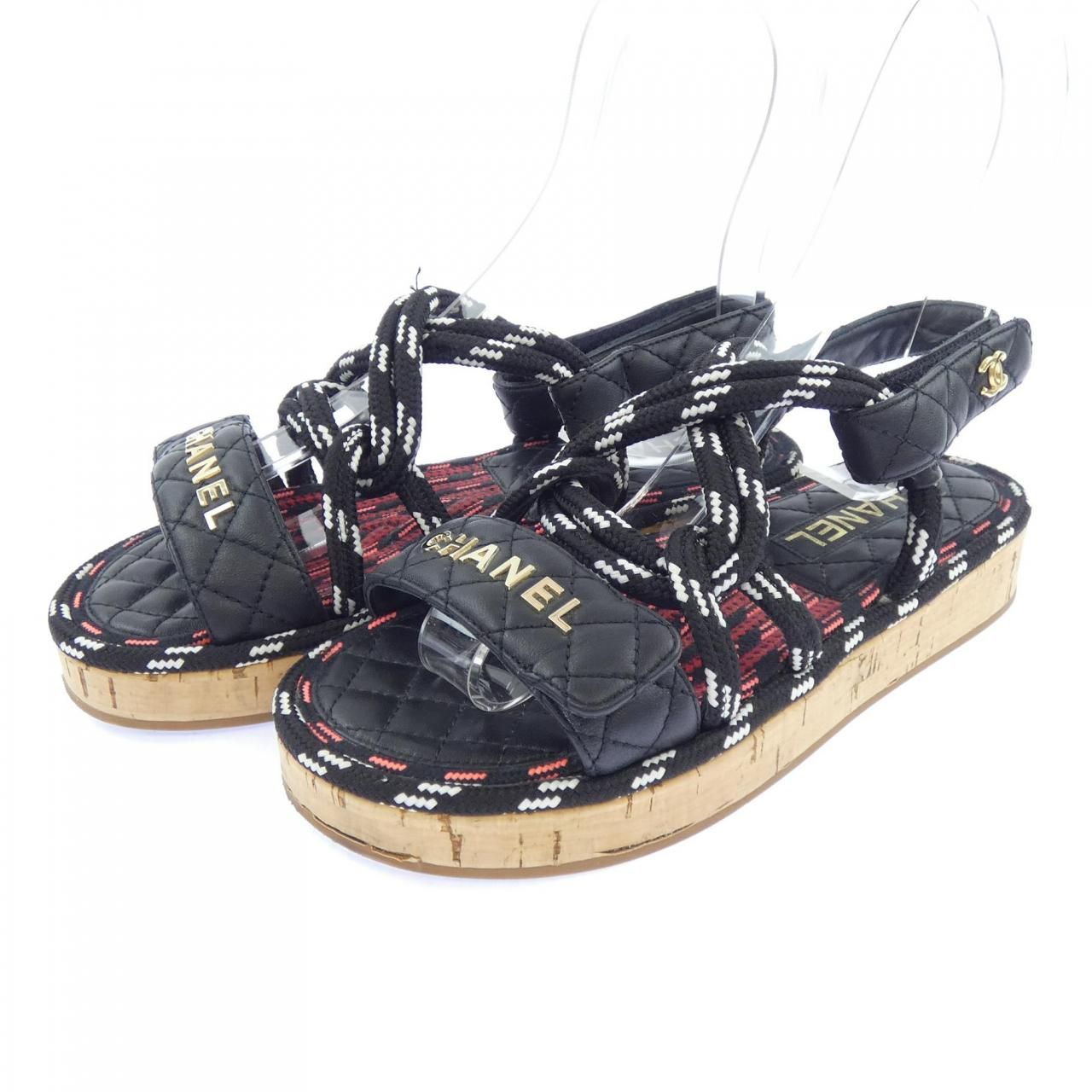Chanel Sandals Black — view 3