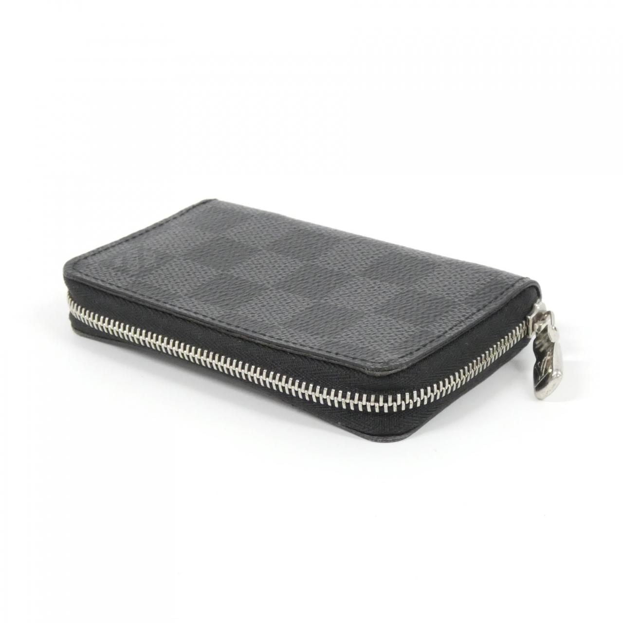 Louis Vuitton Damier Graphite Zippy Coin Purse — view 2