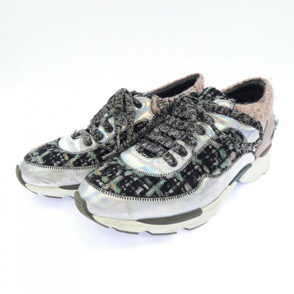 Chanel Sneakers Silver — view 3