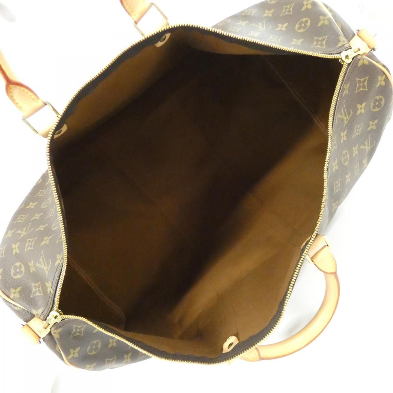 Louis Vuitton Monogram Keepall Bandouliere 60 cm Boston Bag — view 8