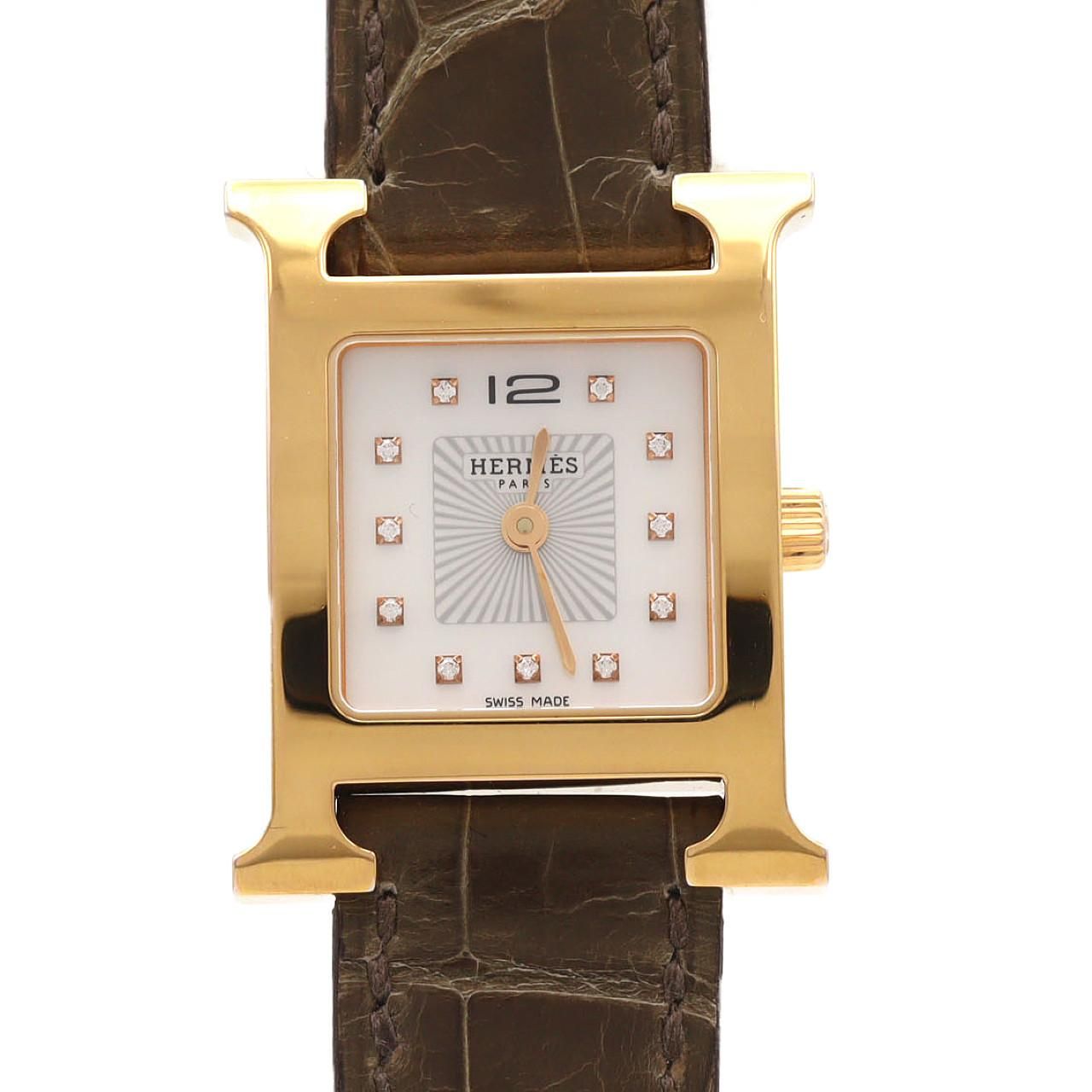 Hermes Watch Gold