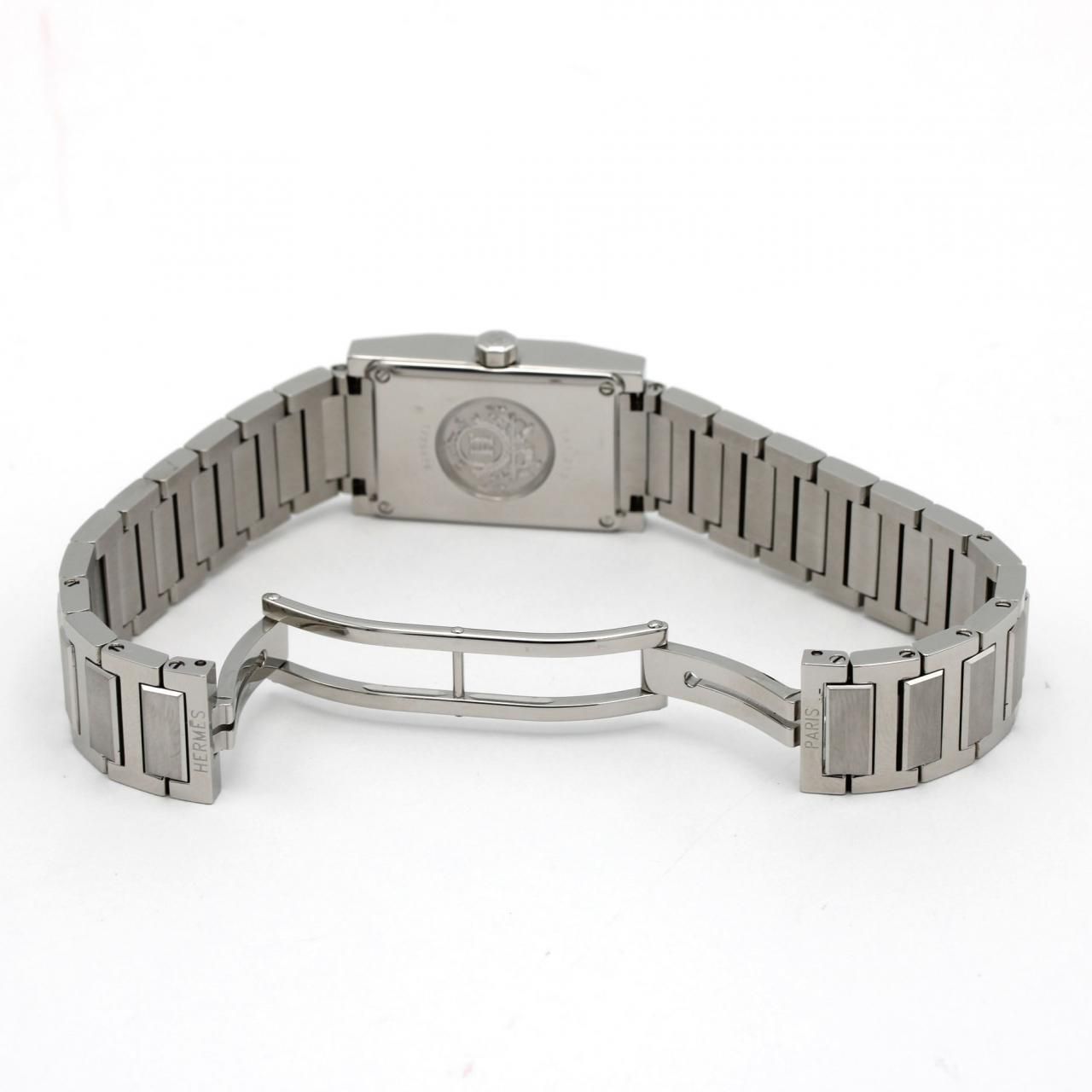 Hermes Tandem SS Quartz Watch — view 6