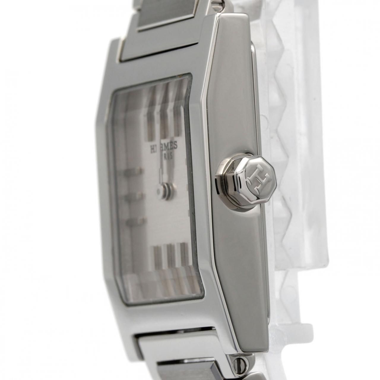 Hermes Tandem SS Quartz Watch — view 3