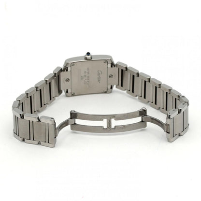 Cartier Tank Francaise SM SS Quartz Watch — view 6