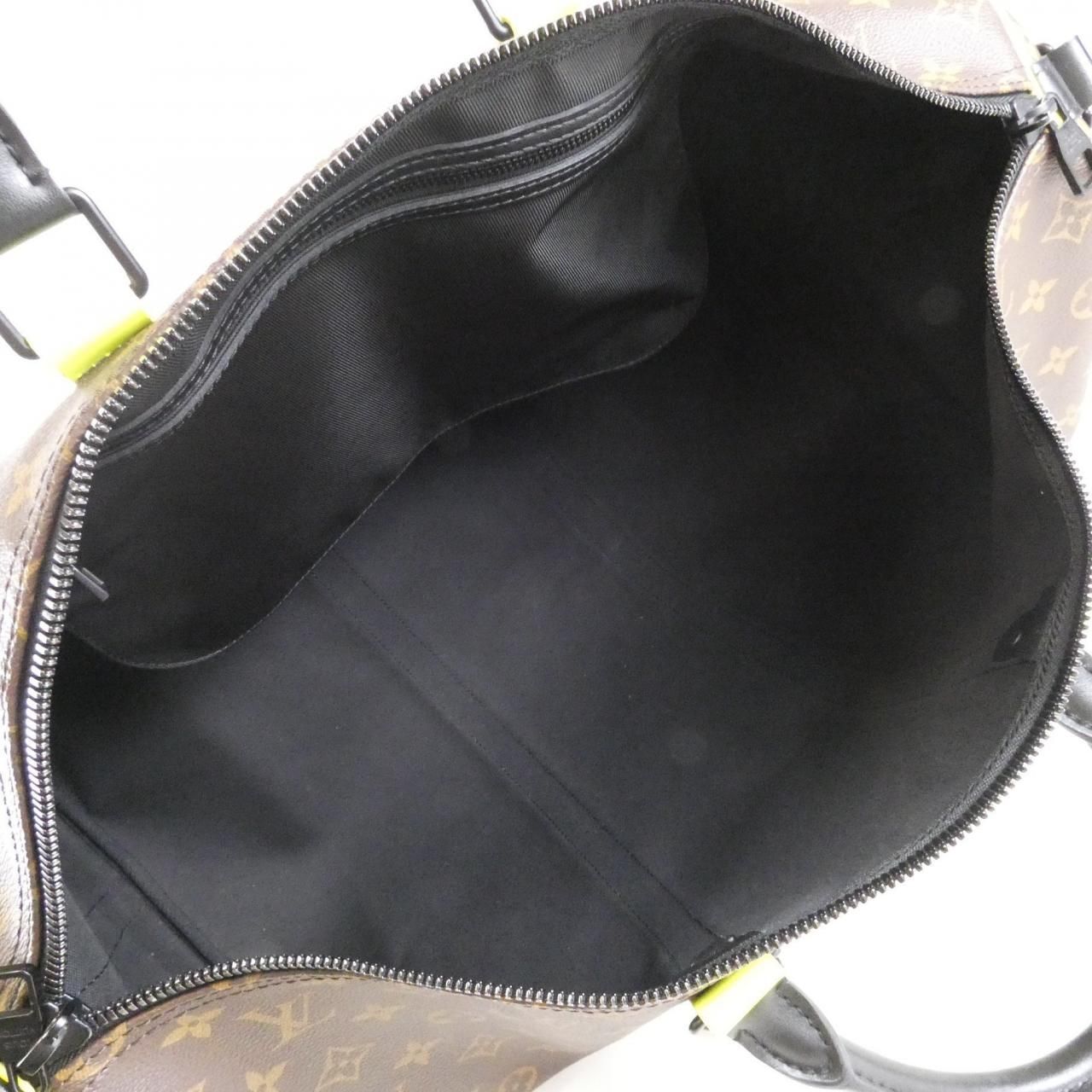 Louis Vuitton Monogram Macassar Keepall Bandouliere 50 cm — view 9