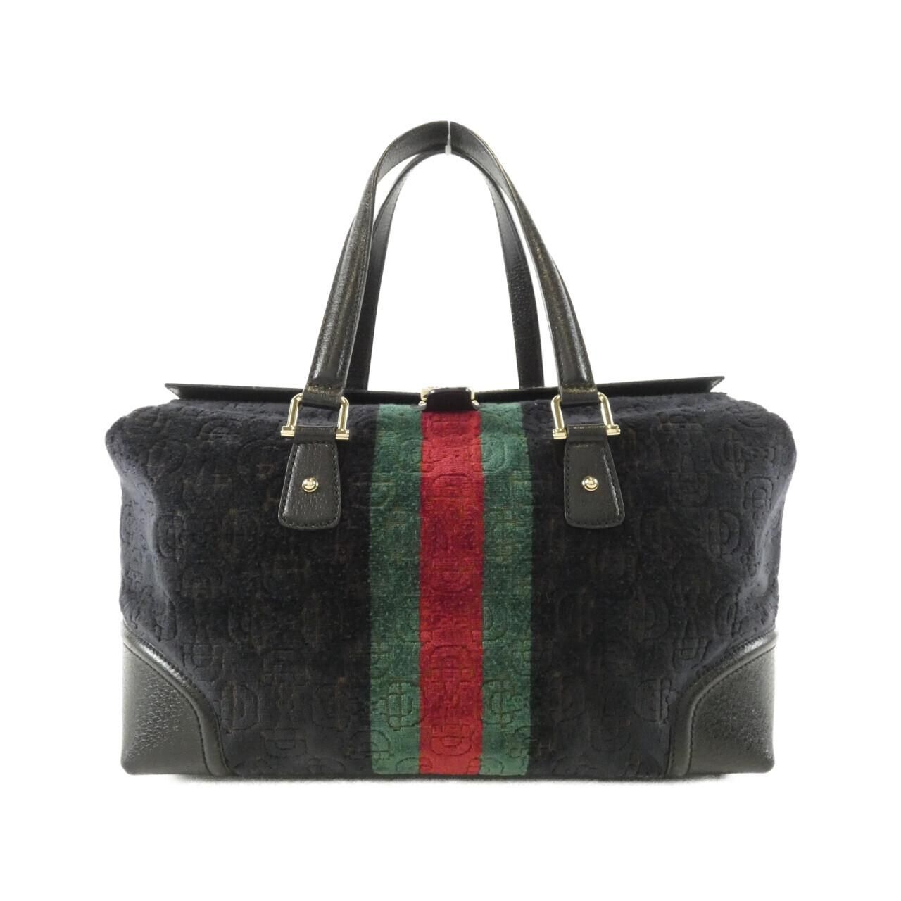 Gucci Boston Bag Travel Bags Black