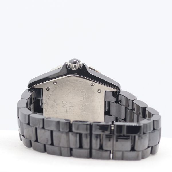 Chanel GMT Automatic Date Black Dial Watch Nam — view 4