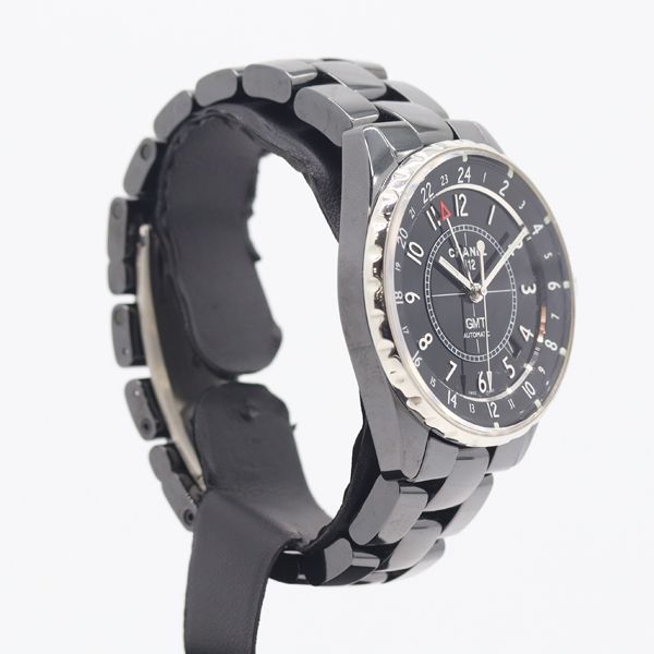 Chanel GMT Automatic Date Black Dial Watch Nam — view 2