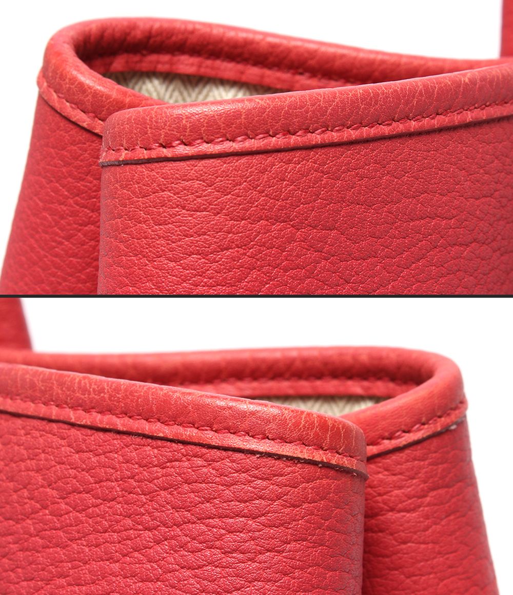 Hermes Tote Silver Garden Party PM 36 Taurillon Clemence — view 7
