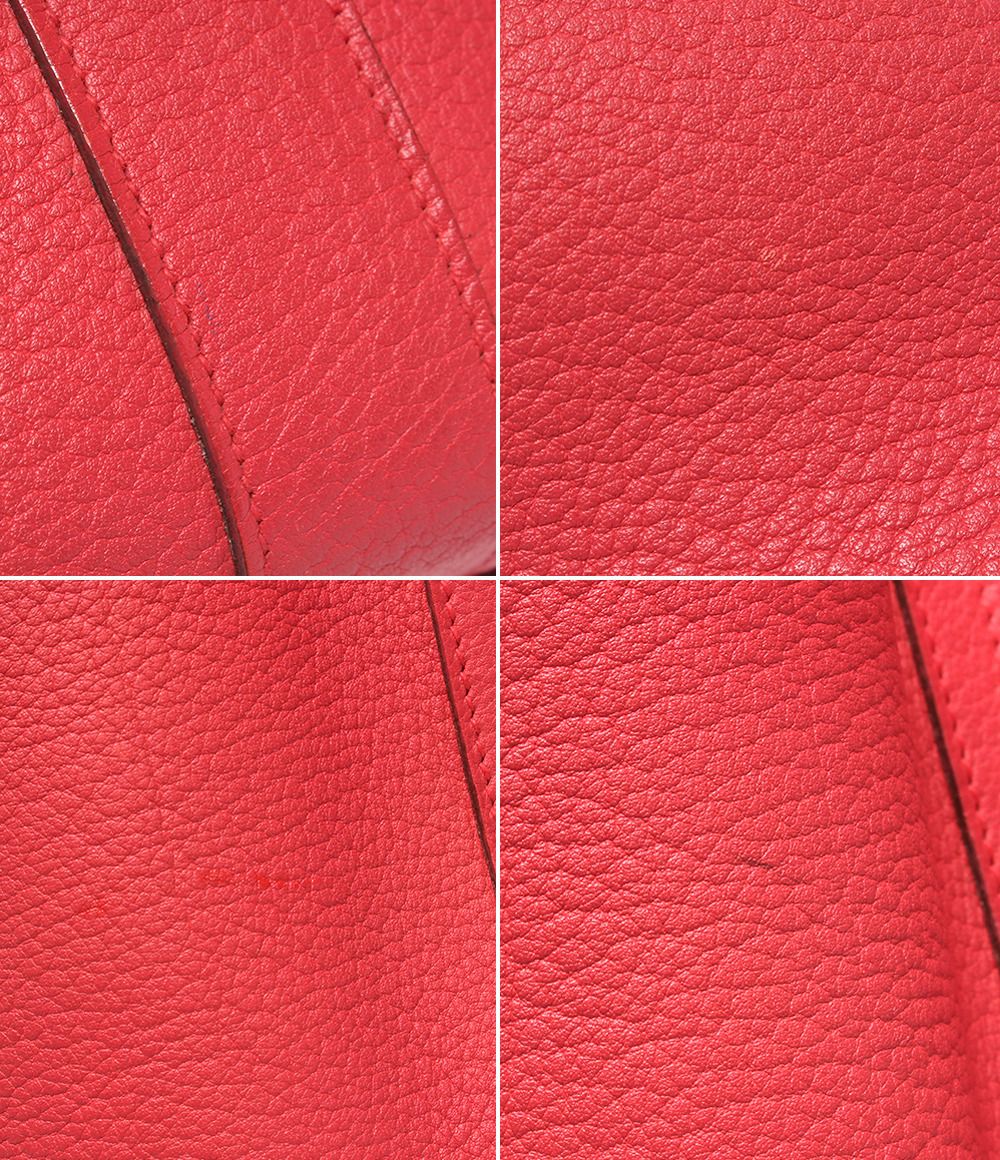 Hermes Tote Silver Garden Party PM 36 Taurillon Clemence — view 8