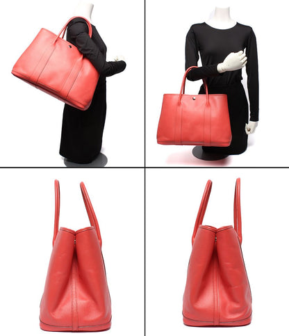 Hermes Tote Silver Garden Party PM 36 — view 9
