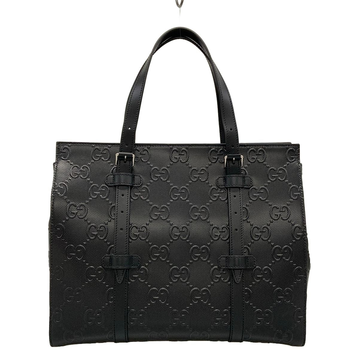 Gucci Tote GG Black Leather — view 3