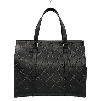 Gucci Tote GG Black Leather — view 3