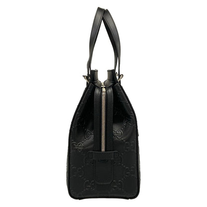 Gucci Tote GG Black Leather — view 2