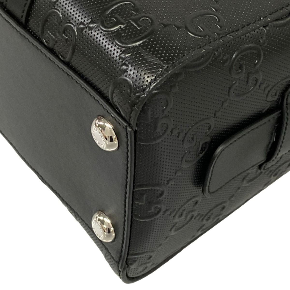 Gucci Tote GG Black Leather — view 6
