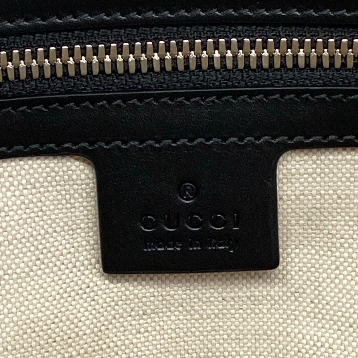 Gucci Tote GG Black Leather — view 9