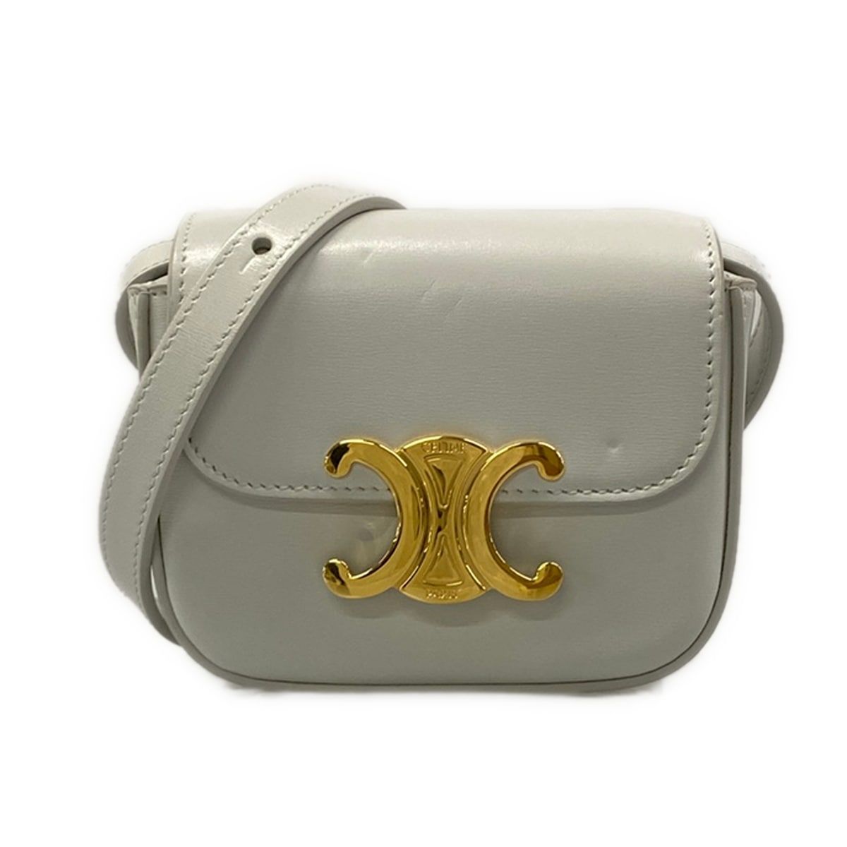 Celine Shoulder Bag Mini Nineb Gray Minibag
