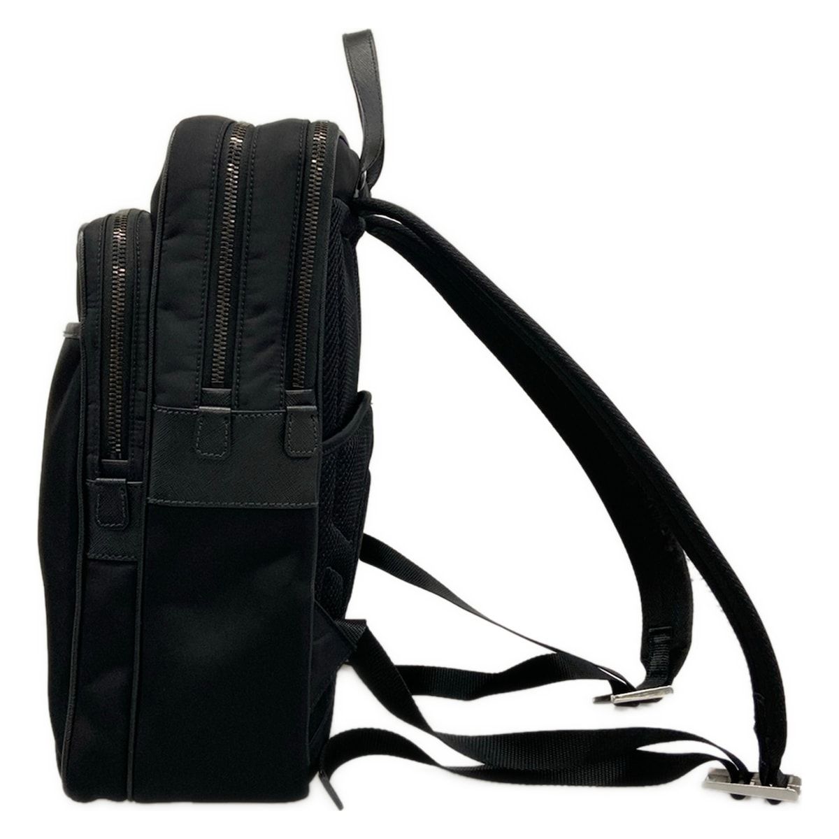 Prada Black Leather Backpack — view 4
