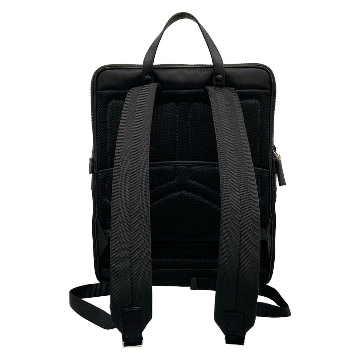 Prada Black Leather Backpack — view 3