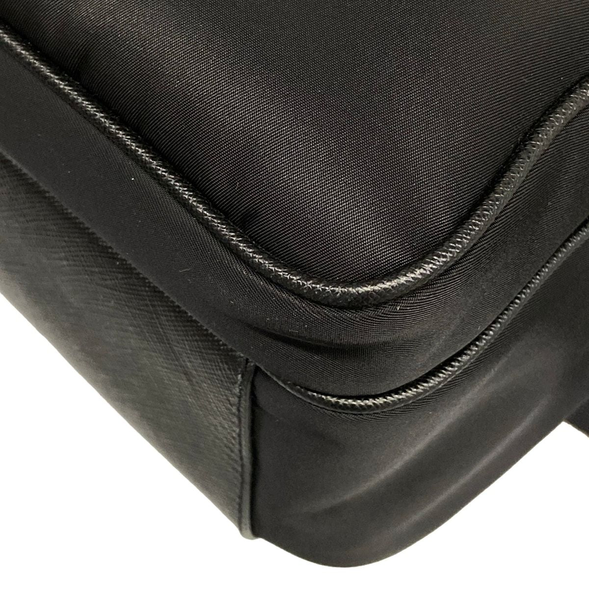 Prada Black Leather Backpack — view 6