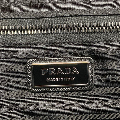 Prada Black Leather Backpack — view 9